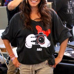 Grey off the shoulder top